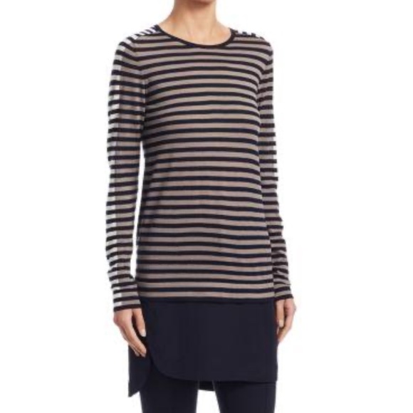 AKRIS PUNTO, Multicolor Stripe Wool Pullover - Picture 3 of 4